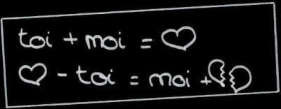 l'amour est la plus grande force sur la terre!